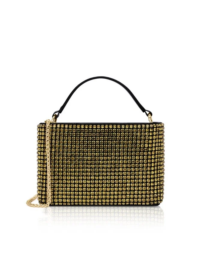 لافي حقيبة دلو فاخرة نسائية ذهبي